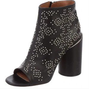 Givenchy Studded Open Toe Btine Ouv Bootie